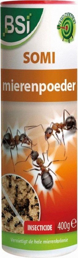 BSI Somi Mierenpoeder - 400g - Tegen Mieren, Spinnen en Kruipende Insecten