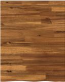 vidaXL Tafelblad - Glas - Naturel - 60 x 60 x 3 cm