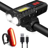 Wan GmbH Lampe de vélo – éclairage de vélo – durable – imperméable – Bicycle light - waterproo