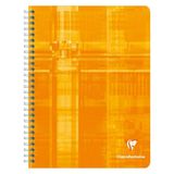 Spiraalschrift Clairefontaine Spiraalschrift 17x22cm 50 blad geruit 5x5mm