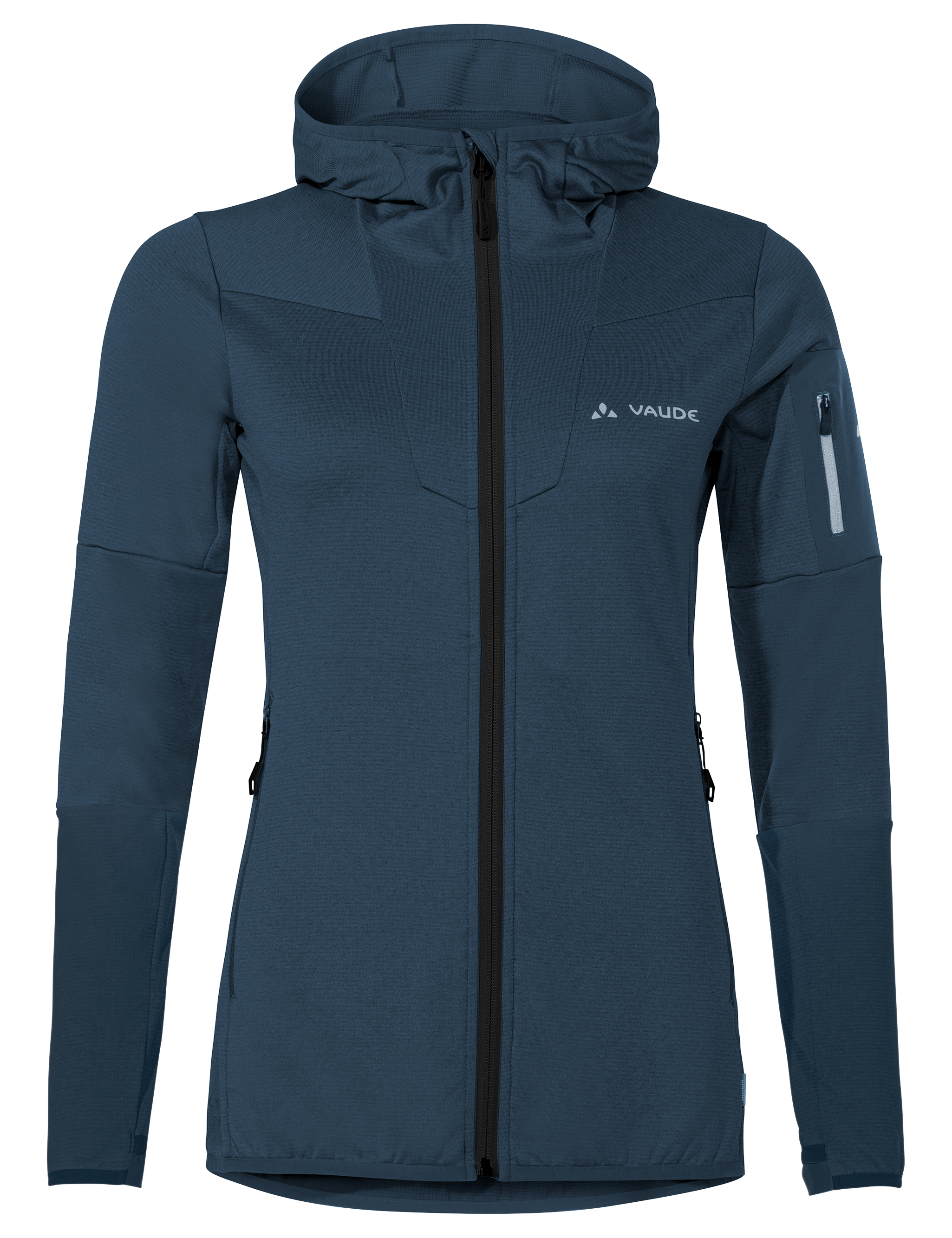 VAUDE Women&#39;s Monviso Fleece Jacket II / dark sea uni / Dames / 42 / 2022