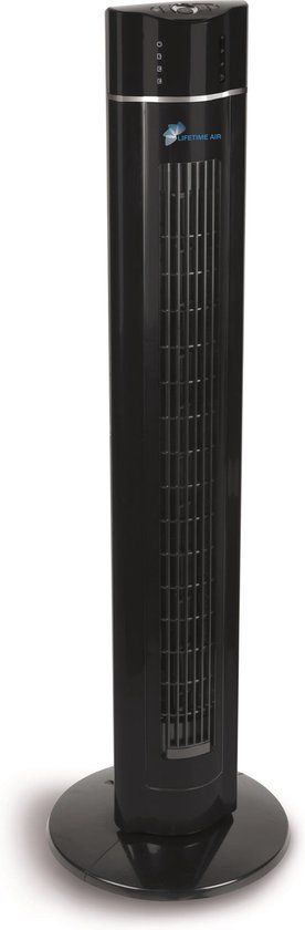 Lifetime Air ATF-003R Torenventilator - 60W - Zwart - Met Afstandsbediening