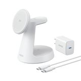 Anker MagGo 3-in-1 Draadloze Oplader Wit