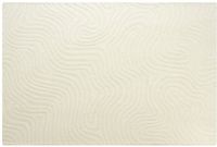 Vente-unique Tapijt 100% handgetufte wol - 200 x 290 cm - Ivoor