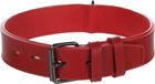 Denver Flamingo Denver Gevoerd Halsband Hond Leer Rood XL 52-64cm