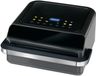 alpina Airfryer pour Pizzas jusqu'à 30 cm - Friteuse à air chaud avec 9 Programmes - Affichage Numérique et Température Réglable 80-230°C - 6 Litres - Noir