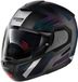 Nolan N90-3 Laneway 040 Mat Zwart Blauw Paars Helm