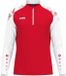 Jako Sonic Ziptop Heren - Rood / Wit | Maat: XXL