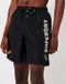 Superdry Short de bain recyclé avec appliqué 48 cm Homme Noir