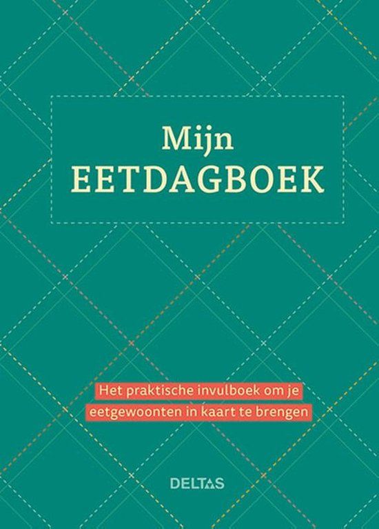 Mijn eetdagboek - Deltas | Eetdagboek voor volwassenen