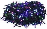 vidaXL - Lichtslinger - met - 300 - LED's - 30 - m - PVC - meerkleurig - pastel