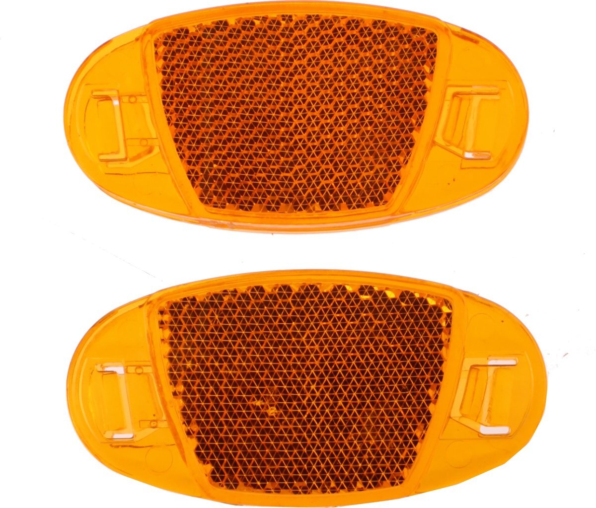 Dunlop Spaakreflectoren 7 Cm Oranje 2 Stuks oranje