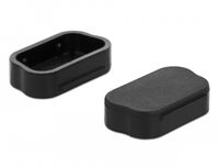 Delock 60173 protecteurs de port 10 pièce(s) VGA Noir