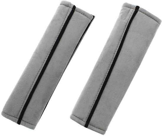 Race Sport Gordelhoezen 24 X 6,5 Cm Vilt Grijs 2 Stuks