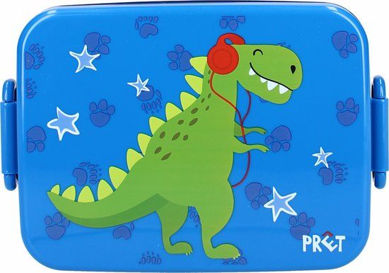 Prêt Lunchbox Everyday Okey - Navy - Dino