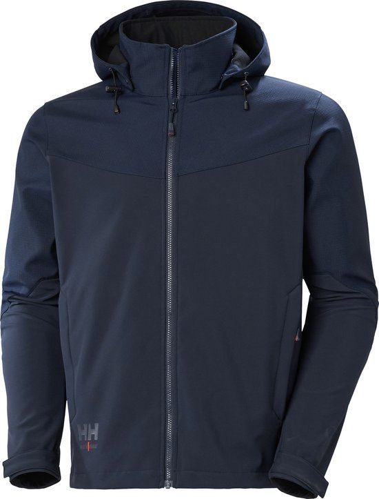 Helly Hansen Oxford Hooded Softshell Jacket - Marineblauw - XXL