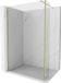 Mexen Kioto paroi de douche Walk-in 135 x 40 cm, transparent, doré