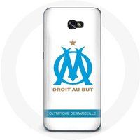 Maniacase Case voor Samsung Galaxy A5 2017 Olympique de Marseille Logo witte achtergrond