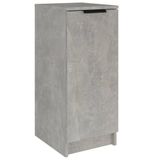VidaXL Schoenenkast 30x35x70 cm Bewerkt Hout Betongrijs