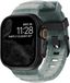 Nomad Rocky Point Horlogeband / Zwarte Hardware 45/46/49mm – 100% Waterdicht – Ventilatiegroeven voor Ademend Vermogen – Compatibel met Apple Watch Ultra & Ultra 2 en 10 t/m SE - Groen
