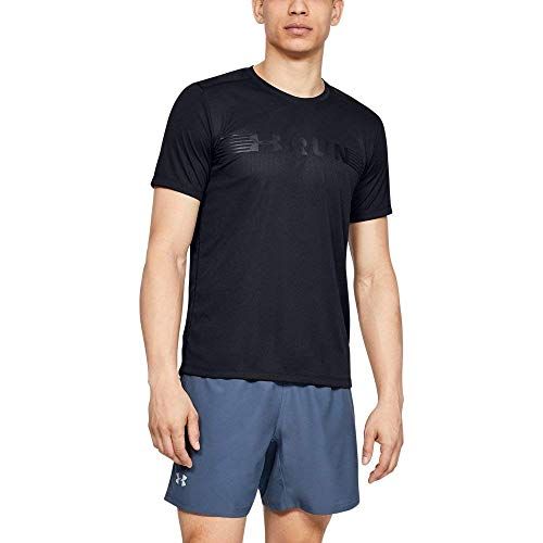 Under Armour Run Warped T-shirt met korte mouwen voor heren - 0192810141339