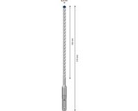 Bosch 2608900182 EXPERT SDS Plus-7X Hammer Drill Bit - 6x150x215mm (30 pieces)