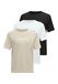 JACK & JONES JORFREDERIKSBERG BRANDING TEE 3PK MP Heren T-shirt