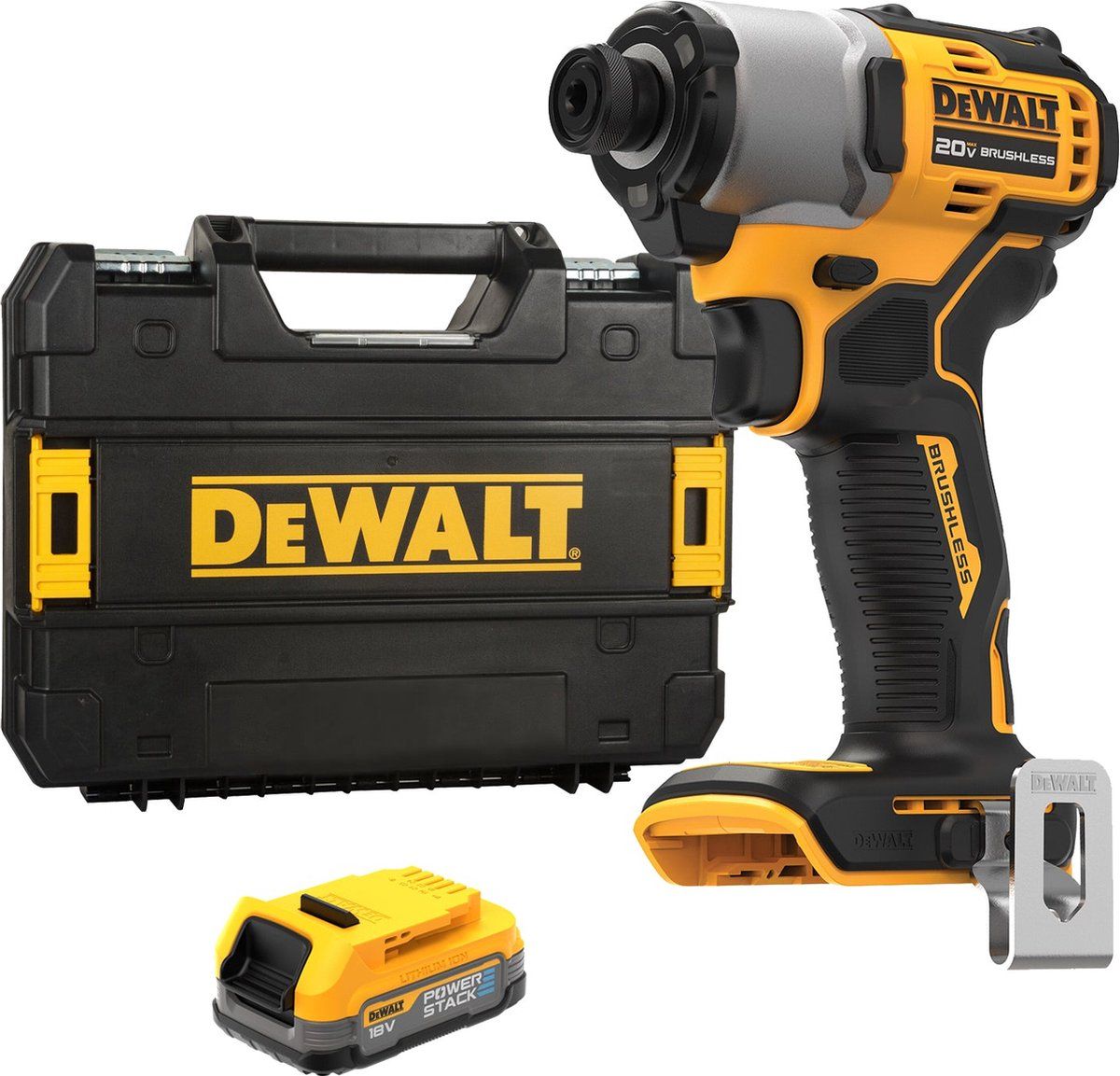 DeWalt DCF840E1T Accu Slagschroevendraaier | 18V XR Powerstack | in TSTAK