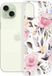 Techsuit Housse arrière en marbre pour Apple iPhone 15 Plus - Chloe White