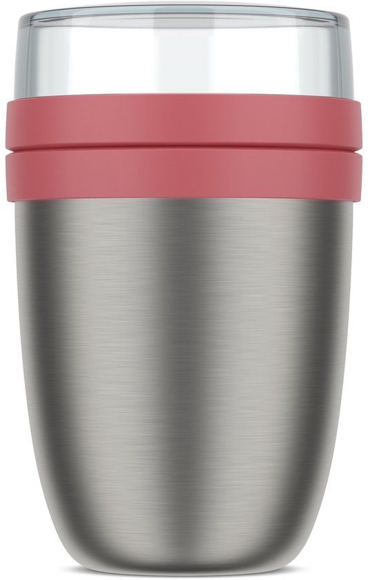 Mepal Ellipse - 500 + 200 ml Isolerende Lunchpot - Vivid mauve