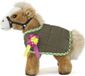 Living Nature Pluche bruine paard/pony knuffel 23 cm