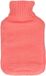 DID Bouillotte à eau chaude avec housse tricotée - rose - 2L