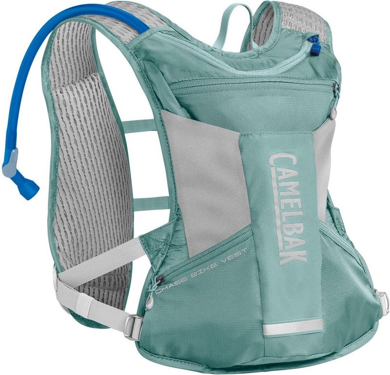 CamelBak Chase Bike Drinkvest Dames - mineral blue/silver