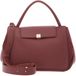 Coccinelle Leren handtas schoudertas Pansy Smooth Leather / Suede Leather Handbag Wint. Rose / W. Ros oud roze
