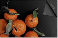 Dietrix Inductie Beschermer 60x52 - Groente en Fruit - Mandarijnen | Afdekplaat Inductie Mat