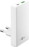 Goobay 75720 oplader voor mobiele apparatuur Universeel Wit AC Snel opladen Binnen