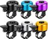 Unyqoos® Set de 6 sonnettes de vélo compactes avec un son clair pour divers vélos