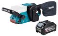 Makita BS 001 GU1 accu-bandschuurmachine 40 V max. 76 x 533 mm borstelloos + 1x accu 4,0 Ah - zonder oplader