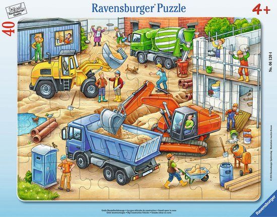 Ravensburger 40-Piece City Jigsaw Puzzle - Ages 4+