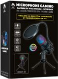 Geek Monkeys GM409 Gaming Microfoon USB RGB Zwart