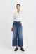 b.young BYKOMMA EMB JEANS Dames Regular Fit Jeans Mid Blue Denim Katoen/Elastaan W29