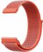 By Qubix - Sport Loop nylon bandje - Rood - Geschikt voor Garmin Vivomove 3 / HR / Luxe / Sport / Style / Trend - 20mm