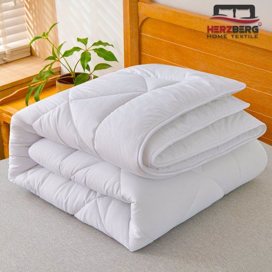 Herzberg Home & Living 4 Sterren Kwaliteit Wit Dekbed - 140x200cm - Eenpersoons