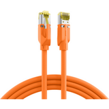 Draka Patchkabel RJ45 Patchkabel Cat.6A S/FTP LSZH, UC900 TM31 orange 5m