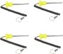 Shenzhen Haorui Industrial Technology Co., Ltd. 4PCS Pêne de pile de poids magnétique - Durable et résistant à la rouille - Installation rapide - Entraînement physique Jaune
