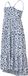 NAME IT NKFVINAYA STRAP MAXI DRESS - Meisjes - Jurken - Maat 146 - Polyester/Elastaan - Panterprint - Blauw
