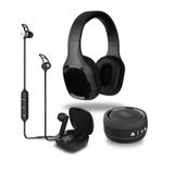 Denver BTC-413 - Draadloze Bluetooth Hoofdtelefoon - Zwart