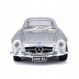 Bburago Mercedes-Benz 300 SL 1:24 modelauto - Zilver