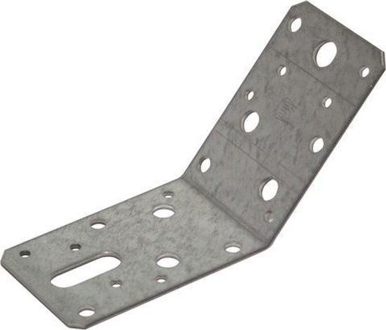 GB Koppelplaat 135º sendzimir verzinkt 180 x 60 x 2.5mm