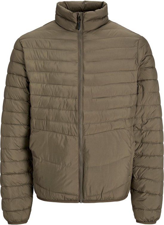 JACK&JONES JJESTATE PACKABLE PUFFER COLLAR NOOS Heren Gequilte jas - Canteen - Maat L